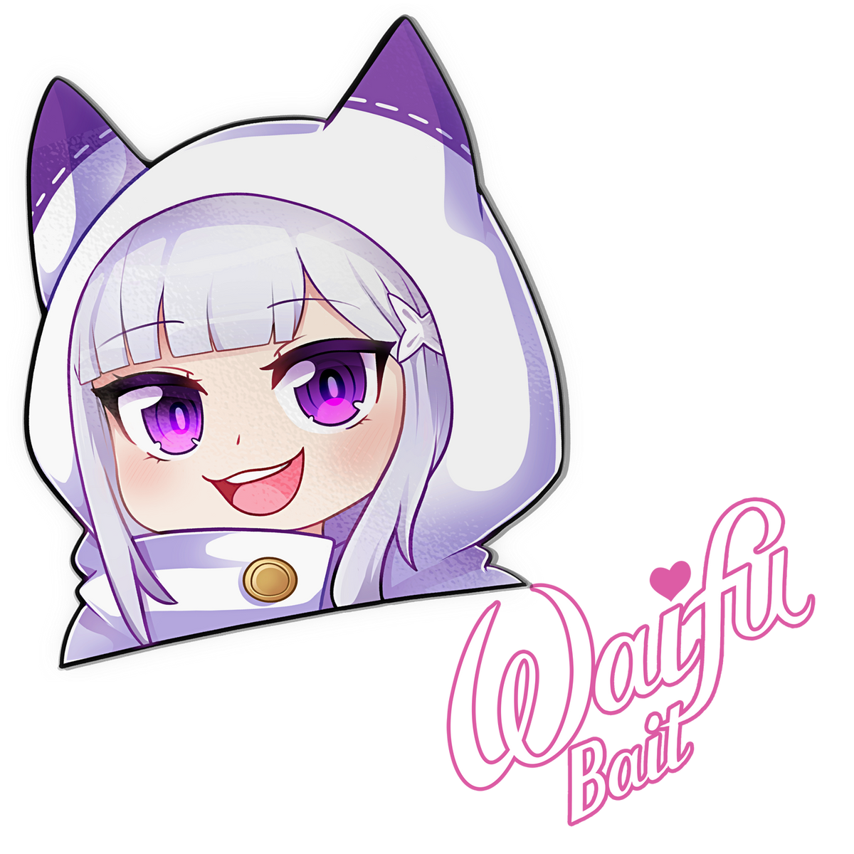 Re:zero Emilia Emotes Anime Emotes for Twitch (Download Now) 