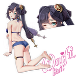 Summer Mona Sticker - WaifuBait