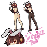 Bunny Girl Yun Yun Sticker - WaifuBait