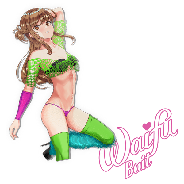 Raver Asuna Sticker - WaifuBait