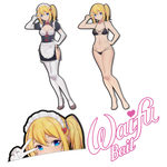 Hayasaka Stickers - WaifuBait