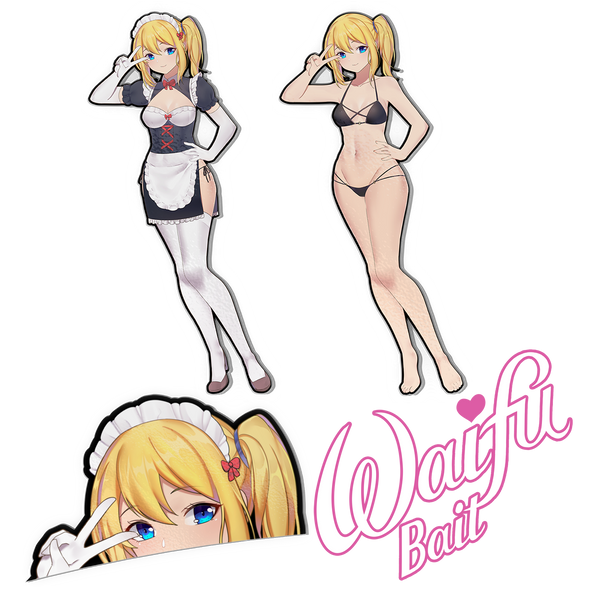 Hayasaka Stickers - WaifuBait