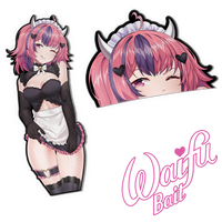 Maid Ironmouse Stickers - WaifuBait