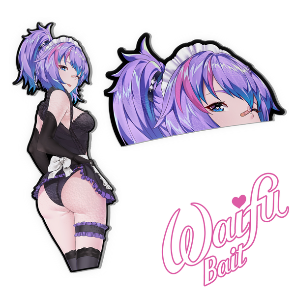 Maid Melody Stickers - WaifuBait