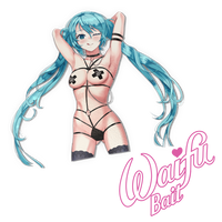 Raver Miku Sticker - WaifuBait