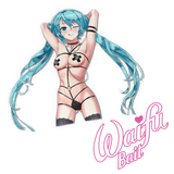 Raver Miku Sticker - WaifuBait