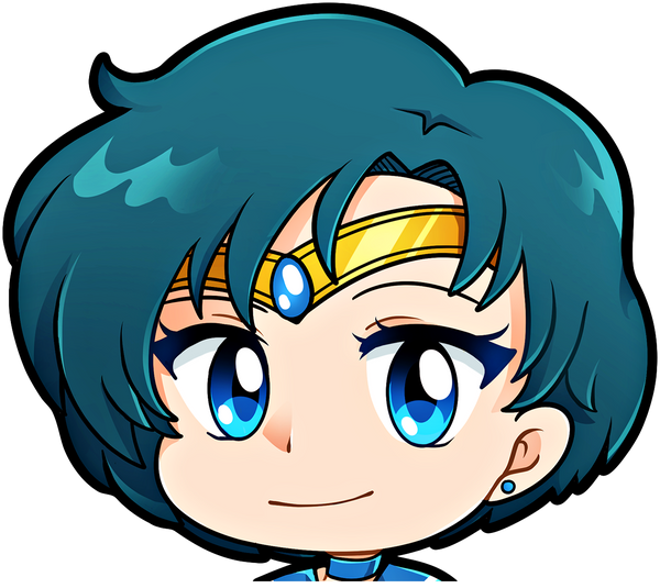 Sailor Mercury Sticker - WaifuBait