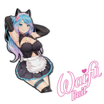 Maid Silvervale Stickers - WaifuBait