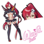 Yoko x Ryuko Sticker - WaifuBait